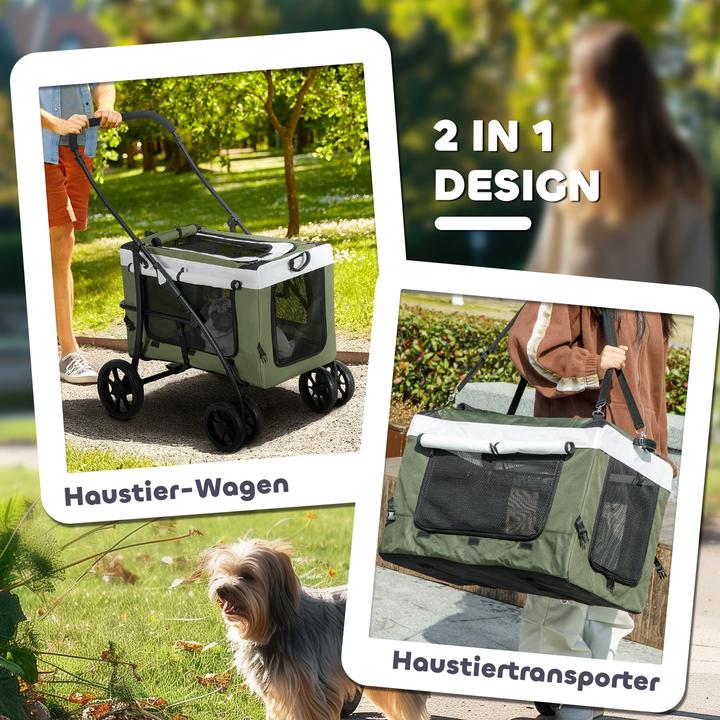 Actual product image PawHut Dog trolley (Cat, Dog, Foldable)