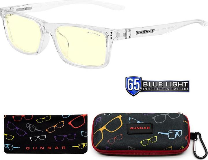 Produktbild Gunnar Gaming Brille Cruz 8-12 Crystal Amber