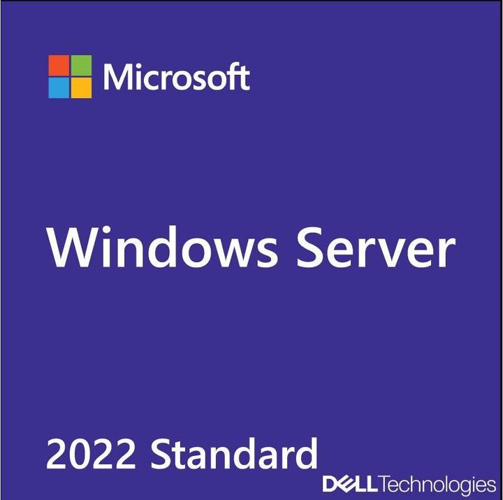 Produktbild Dell Windows Server 2022 Standard 2 Core, Add-Lic, ML ROK (2 User, unbegrenzt)