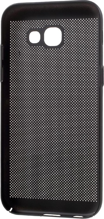 Produktbild König Design Handyhülle für Samsung Galaxy J3 (2017) Schutzcase Backcover Bumper Etui Schwarz (Samsung Galaxy J3 (2017))