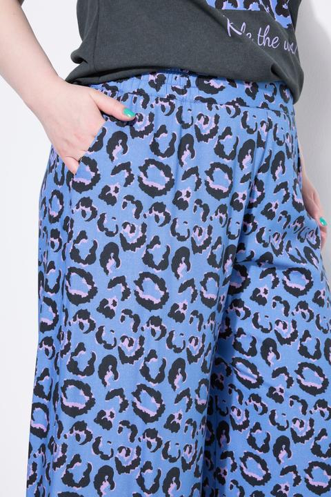 Produktbild Studio Untold Culotte, Wide Legs, Leoprint, Elastikbund (48)