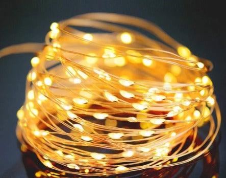 Immagine prodotto Hermex 22 m di luci solari a LED per l'illuminazione del giardino ghirlanda bianco caldo (22 m)