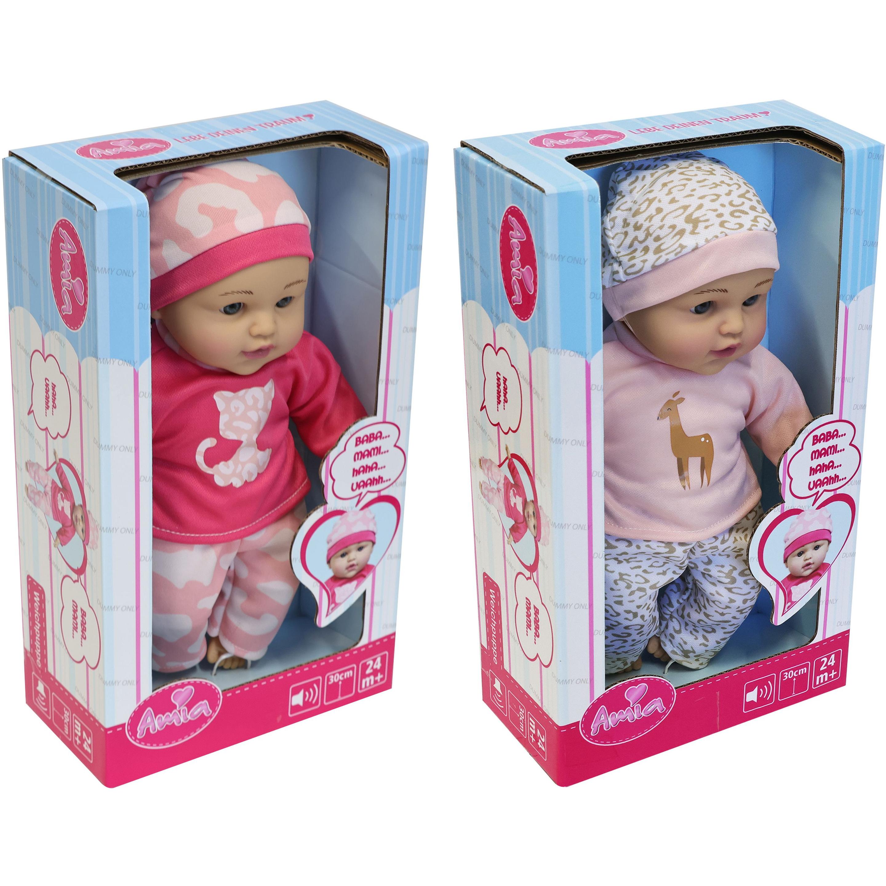 Amia Bambola morbida interattiva