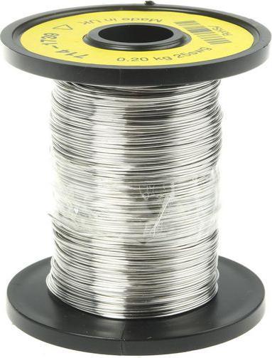Immagine prodotto RS PRO Filo 25SWG 80/20 nickel cromo 0.20kg (118 m)
