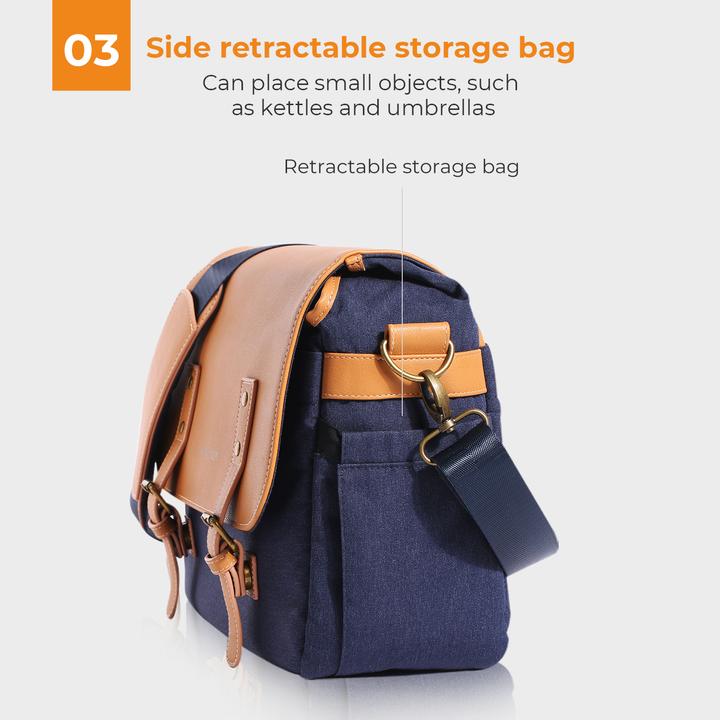 Immagine prodotto K&F Concept Borsa Messenger Borsa a tracolla da 10 litri (KF-13.062V1) (Borsa a tracolla per fotocamera, 10 l)