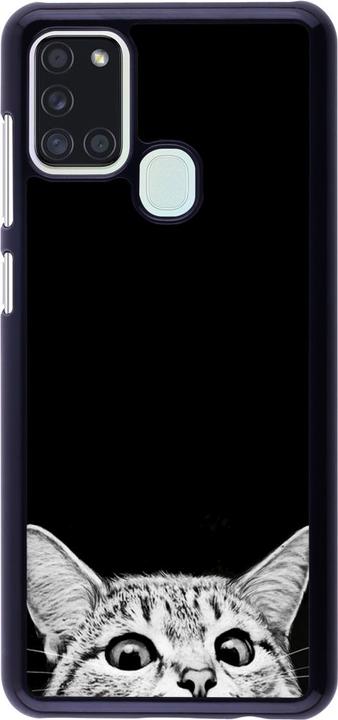 Image du produit PhoneLook Coque Cat Looking Up Black (Samsung Galaxy A21s)