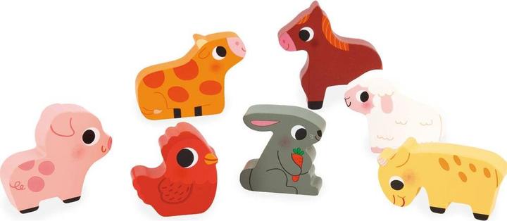 Image du produit Janod Chunky Puzzle a la Ferme (7 pièces)