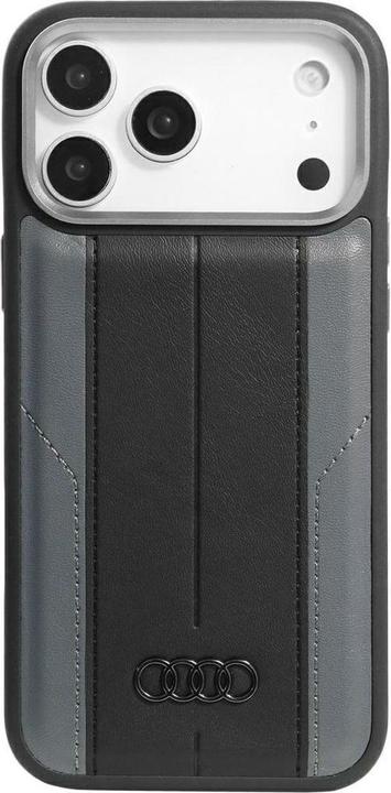 Productafbeelding Audi Case A6 Synthetic Leather MagSafe for iPhone 17 Pro Max black (Apple iPhone 17 Pro Max)