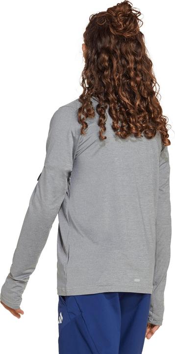 Actual product image adidas Kid's Goto PZ 1/4 Zip Longsleeve Tee (128)