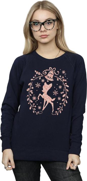 Immagine prodotto Disney Bambi Christmas Wreath Felpa Donna (M)