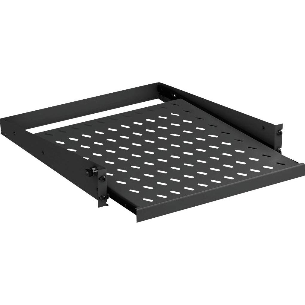 Monacor RCB-2/SW Verstelbare plank 2 HE (Accessori), Bauletti + Case audio, Nero