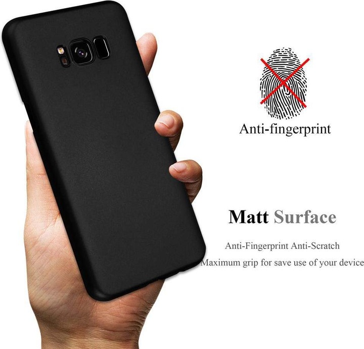 Produktbild Cadorabo Hard Cover Matt Metall Cover (Samsung Galaxy S8+)