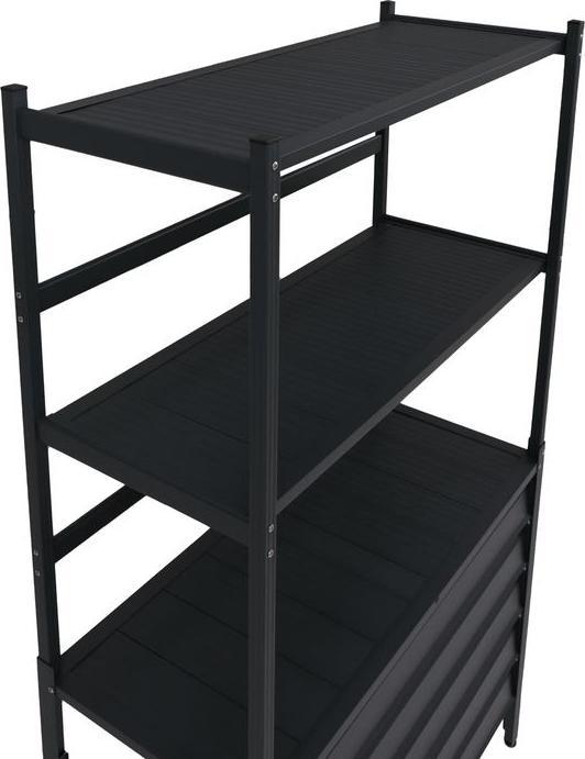 Actual product image Mendler Aluminium Verkleidung für Klimaanlage/Wärmetauscher P95, 163x90x38cm, anthrazit