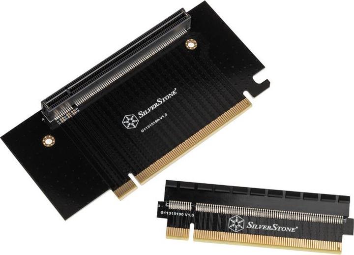 Actual product image Silverstone SST-RC06B PCI Express 4.0 x16 riser card for RVZ01, RVZ03 and ML07