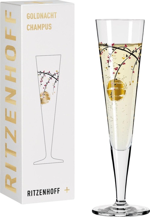 Immagine prodotto Ritzenhoff Champagne golden night no14 (fiori di ciliegio) (20.50 cl, Bicchieri da champagne)