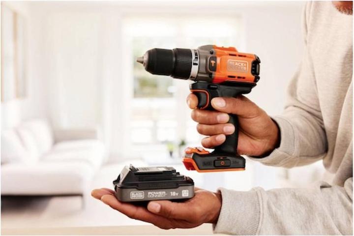 Produktbild Black & Decker Black&Decker Akku-Schlagbohrschr. 18V, ohne Akku BCD383XN