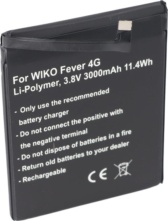 Produktbild Wiko Akku Fever, FEVER 4G Akku TLP15J15