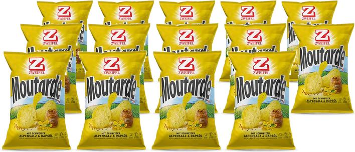 Actual product image Zweifel Original Chips Moutarde (2450 g)