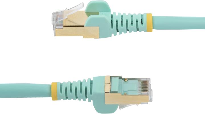 Produktbild StarTech Patch Cable Cat6a 2m Aqua (STP, CAT6a, 2 m)