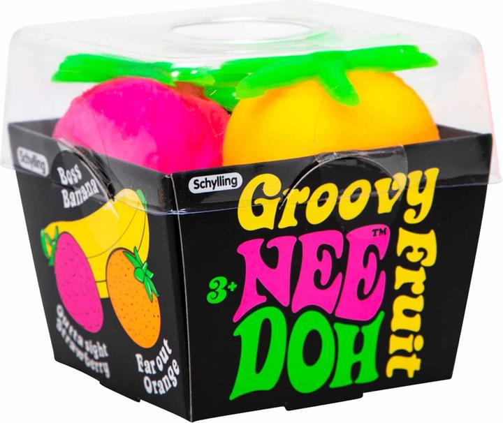 Actual product image NeeDoh Groovy Fruit