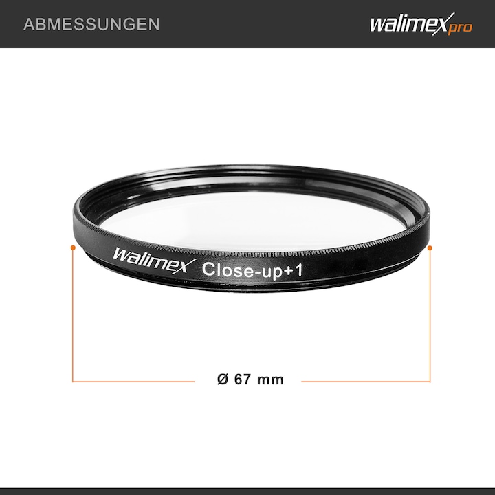 Actual product image Walimex Close up Makrolinsen-Set (67 mm, Close-up lens, 67 mm)