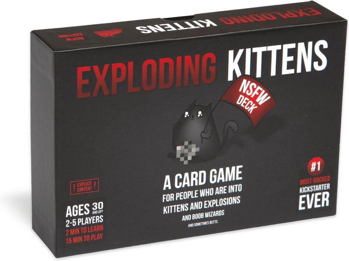 Image du produit Asmodée Exploding Kittens NSFW Edition (Allemand)