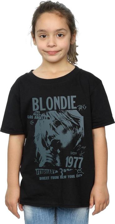 Produktbild Blondie Tour 1977 Chest TShirt Mädchen (152, 158)