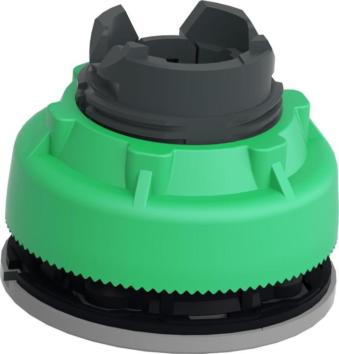Produktbild Schneider Electric Leuchtdrucktaster, Front, Kunststoff, ZB5FH033C0