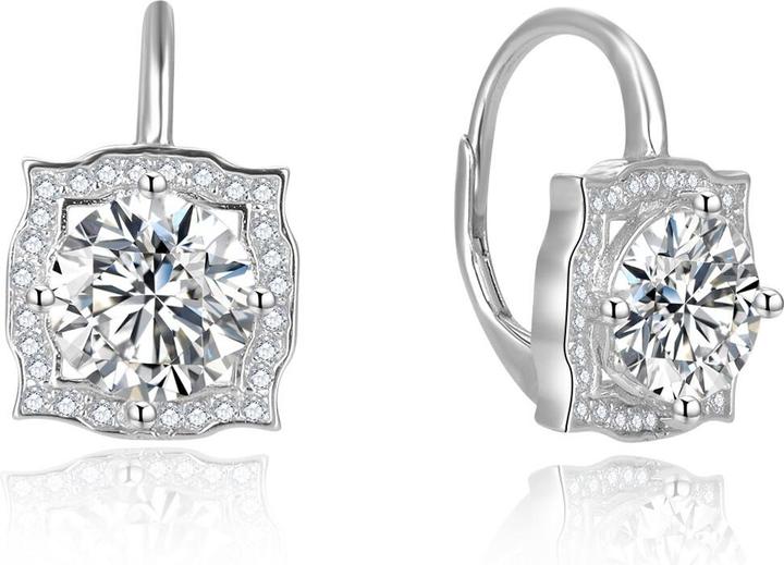 Produktbild Beneto Silver glittering earrings AGUC2694 (L) (Silber)