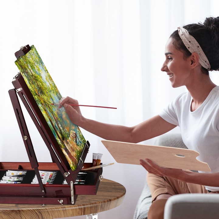 Image du produit Relaxdays Valise chevalet