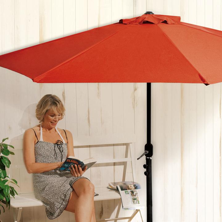 Produktbild Easymaxx Balkon-Sonnenschirm »Halbrund«