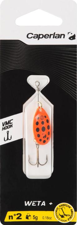 Immagine prodotto Caperlan Spinner per la pesca a spinning