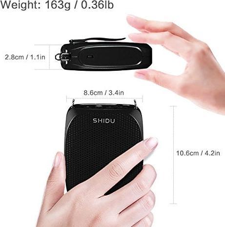 Actual product image Shidu Voice amplifier