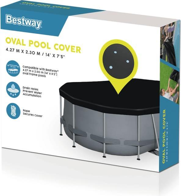 Produktbild Bestway Oval Frame Pool (230 x 418 cm)