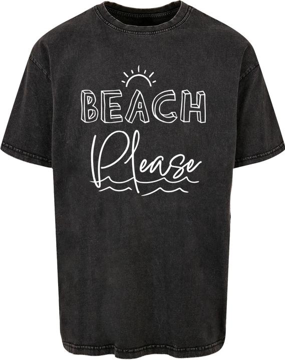 Produktbild Merchcode Beach Please Acid Washed Heavy Oversized Tee - 112821 (XXL)