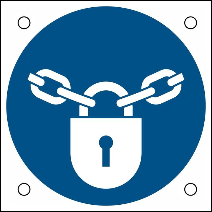 Produktbild Brady ISO-Sicherheitsschild - Geschlossen halten