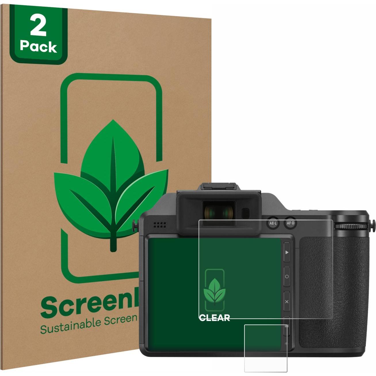 Thumbnail - ScreenLeaf Schutzfolie nachhaltiger Displayschutz Displayschutzfolie Folie Klar Transparent (Displayschutz), Kameraschut...
