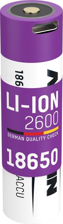 Actual product image Ansmann Li-Ion 18650 (1 pcs., 18650, 2500 mAh)