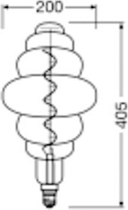 Image du produit Osram Vintage 1906 Led Big Special Shapes (E27, 100 lm, 1 x)