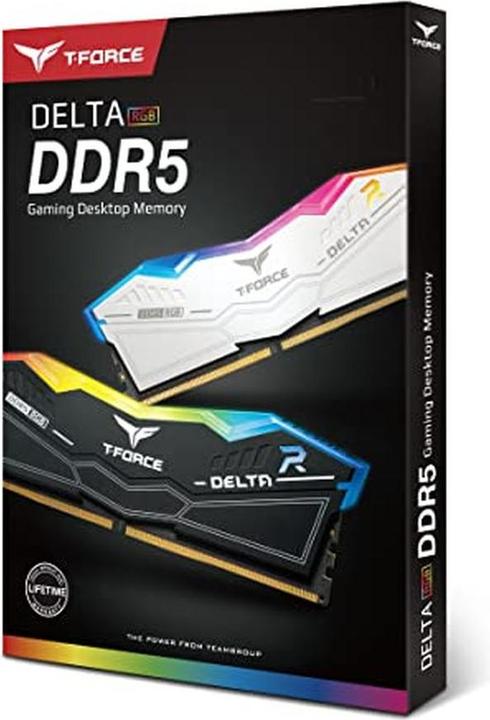 Actual product image Team Group T-Force Delta (2 x 16GB, 6400 MHz, DDR5 RAM, DIMM)