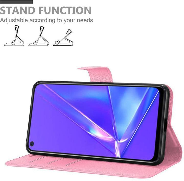 Actual product image Cadorabo Book with stand function cover (Oppo A72)