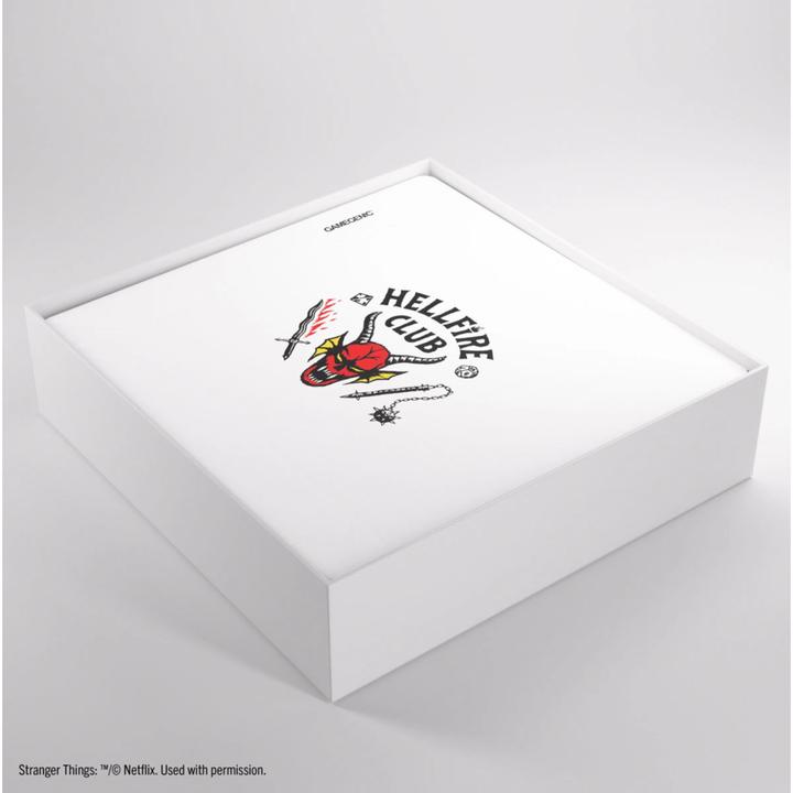 Actual product image Gamegenic Stranger Things - Hellfire Club Magnetic Dice Tray Sprachunabhängig