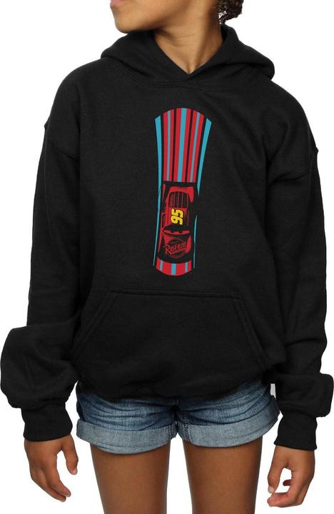 Produktbild Disney Cars Lightning McQueen Stripes Kapuzenpullover Mädchen (116)