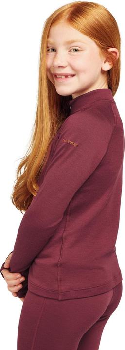 Actual product image Icebreaker Kids 260 Tech L/S Half Zip (104)
