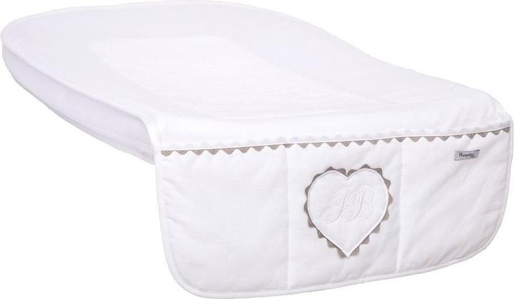 Maison Nougatine Temma wrap pad white
