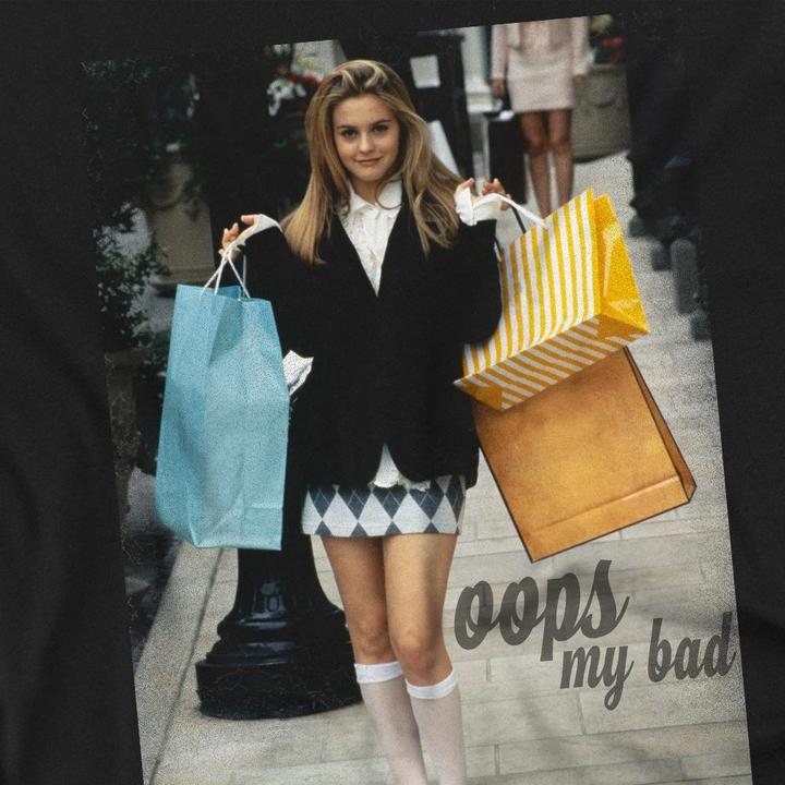 Immagine prodotto Clueless Oops My Bad Maglietta Uomo (S)