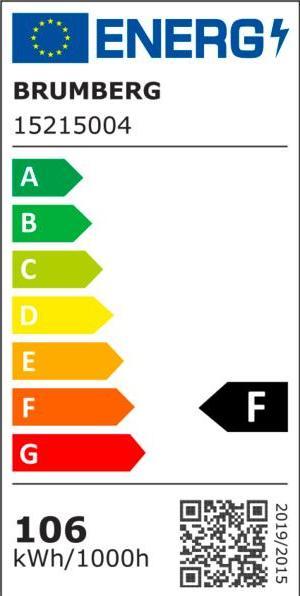 Energie-Label Brumberg LED-Flexband (Weiss, 500 cm, Indoor)