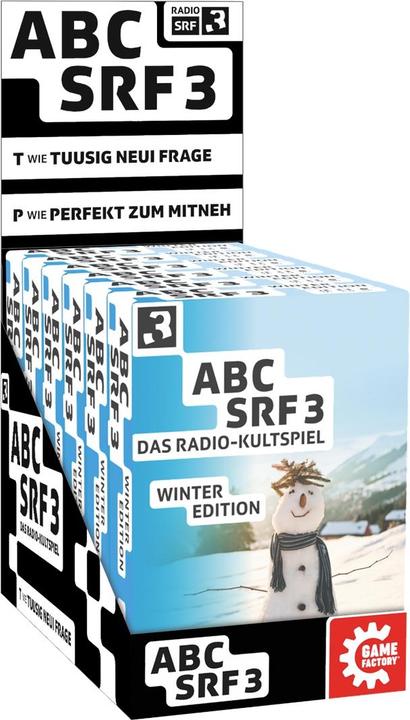 Produktbild Game Factory ABC SRF 3 Winter Edition (d) (Deutsch, 2 - 12 Spieler)