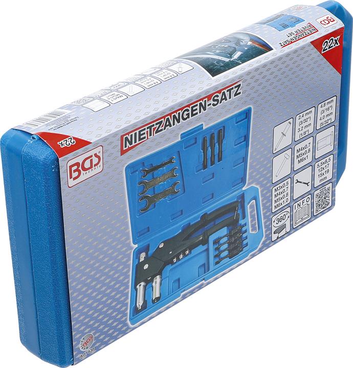 Image du produit BGS Jeu de pinces à riveter