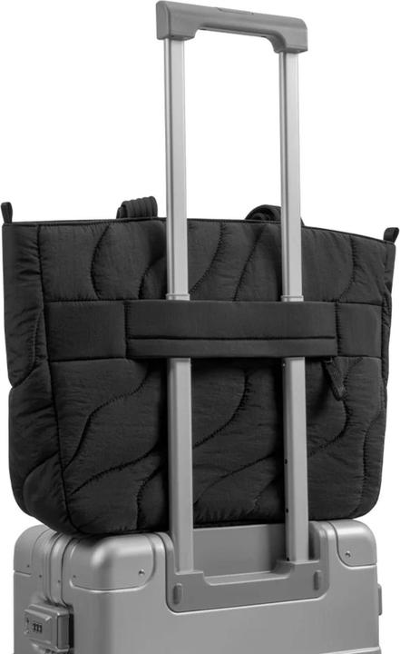 Actual product image tomtoc Terra-T38 Puffy Laptop Tote Bag, 17.5L, black (17.50 l)